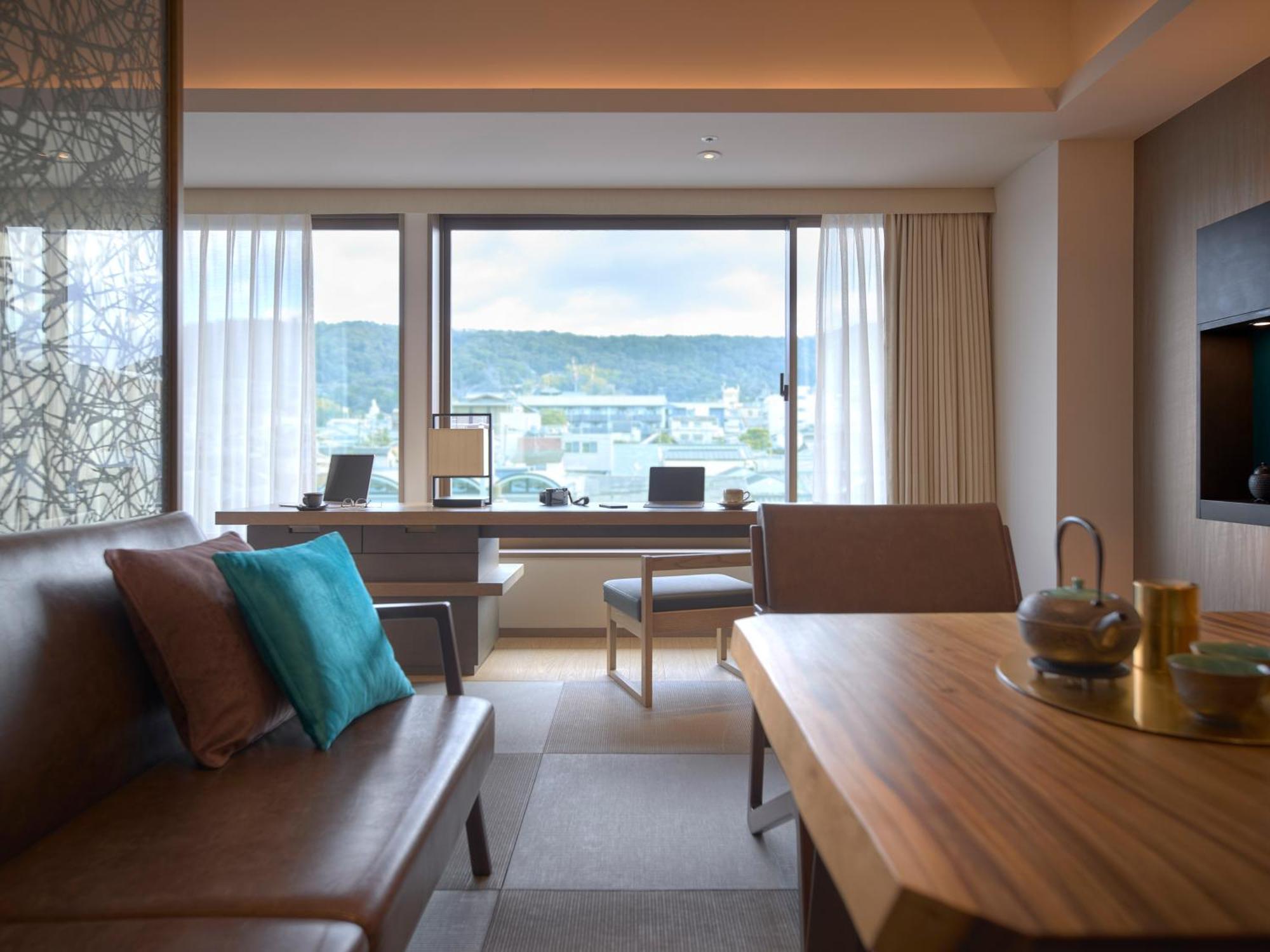 Hotel The Celestine Kyoto Gion Екстер'єр фото A room at the hotel