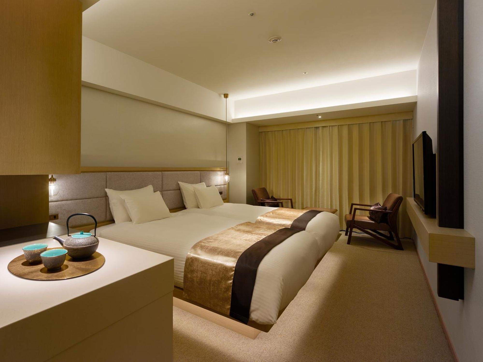 Hotel The Celestine Kyoto Gion Екстер'єр фото A room at the hotel