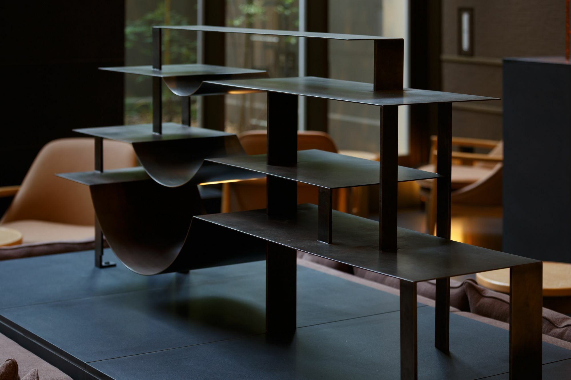 Hotel The Celestine Kyoto Gion Екстер'єр фото Model of the staircase